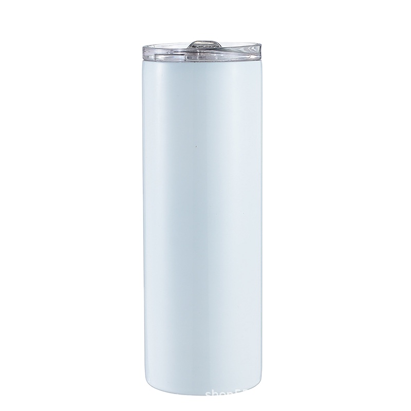 New 20oz 30oz Sublimation Tumbler 304 Stainless Steel Double Wall Thermal Car Heat Preservation Portable Ice Water Cup