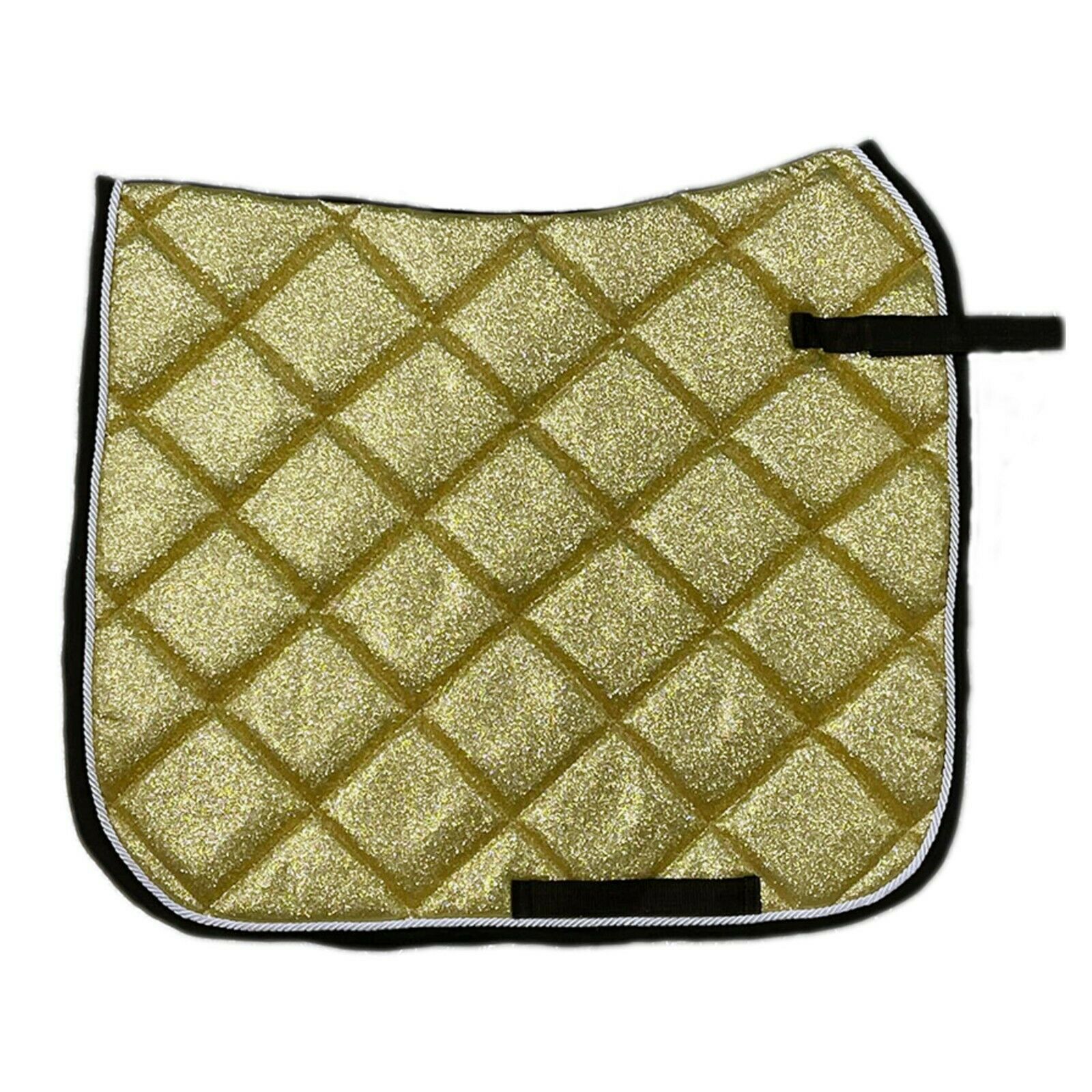 Hzz Glitter Saddle Pad Dressage , Horse Ridding (Full) Made by Pakistan High Quality