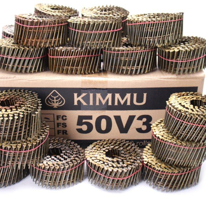 Производитель из Малайзии, кмму, конический гвоздь FC50V3, гладкий хвостовик 50 мм x 2,3 мм для изготовления поддонов