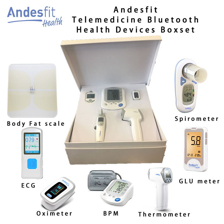 SDK/API телемедицин RPM TeleHealth Bluetooth здоровья устройства Box Set