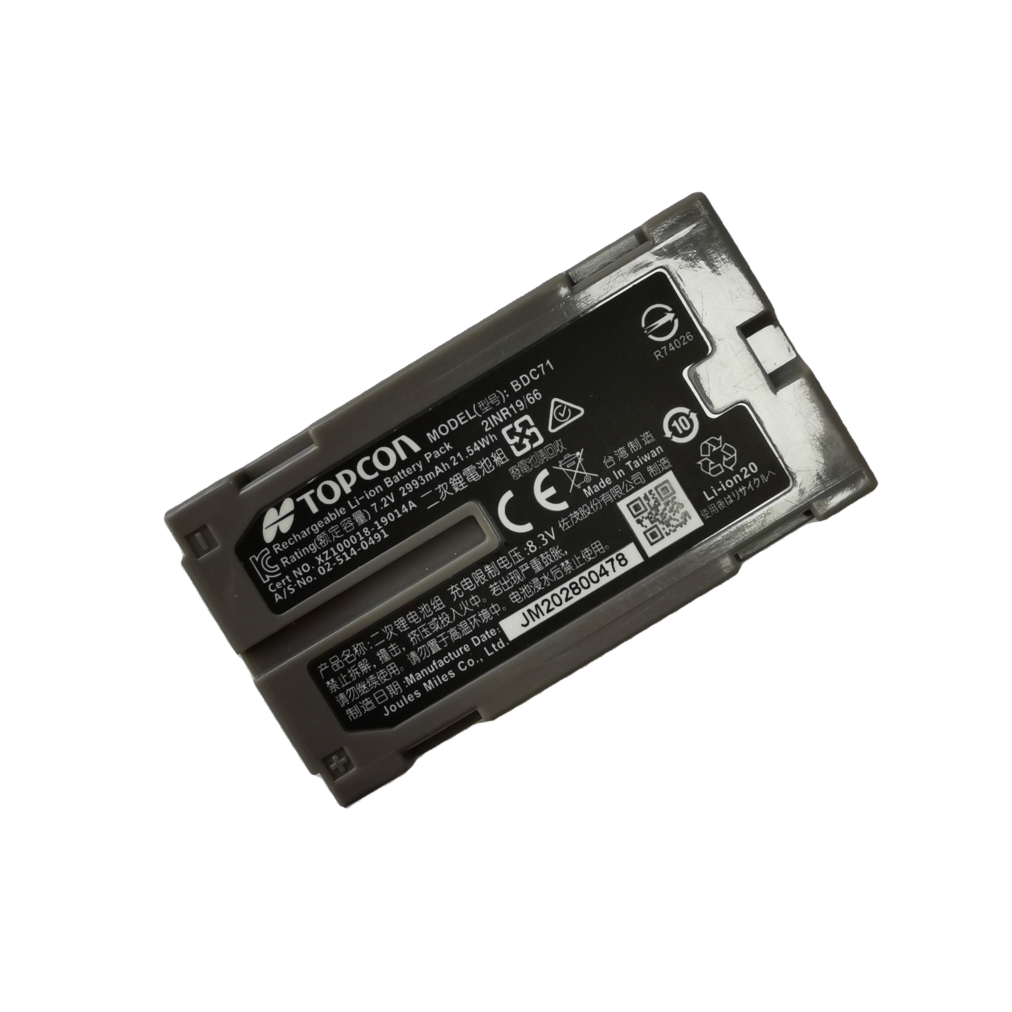Новый тип батареи BDC71 заменить BDC46 BDC70 для Topcon GM-52/IM-50 /Sokkia FX-101/набор/Чистая 210 DL-502/503 тахеометр LN-150
