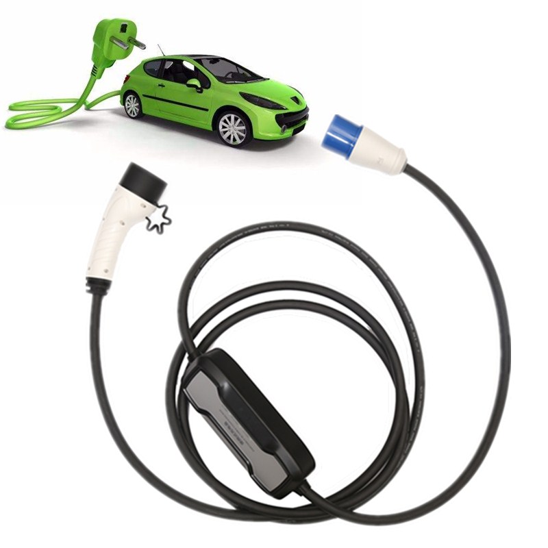 EV mennekes charging cable for residential ev charging