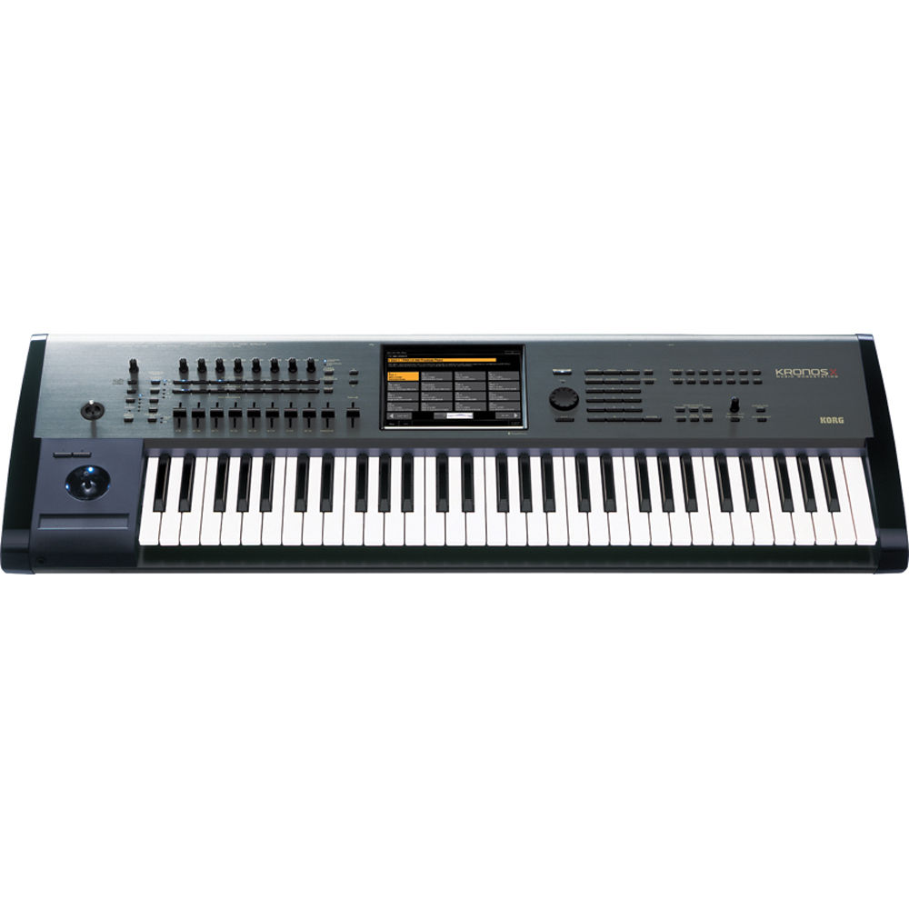 Новая/неиспользованная музыкальная рабочая станция KORG KRONOS X с 73 клавишами