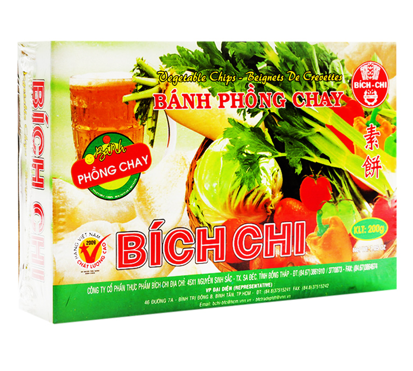 Wholesale Price Shrims Crackers / Vegetables Chips/ Beignets De Crevettes 200gr Made In Viet Nam