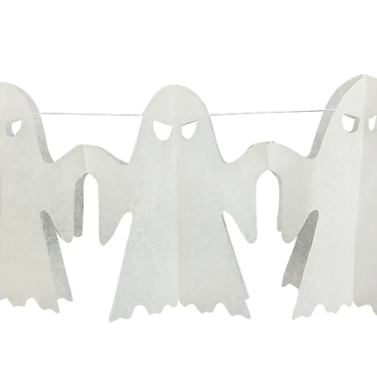Paper Ghost Party Decor Haunted House Decorations CE-6644