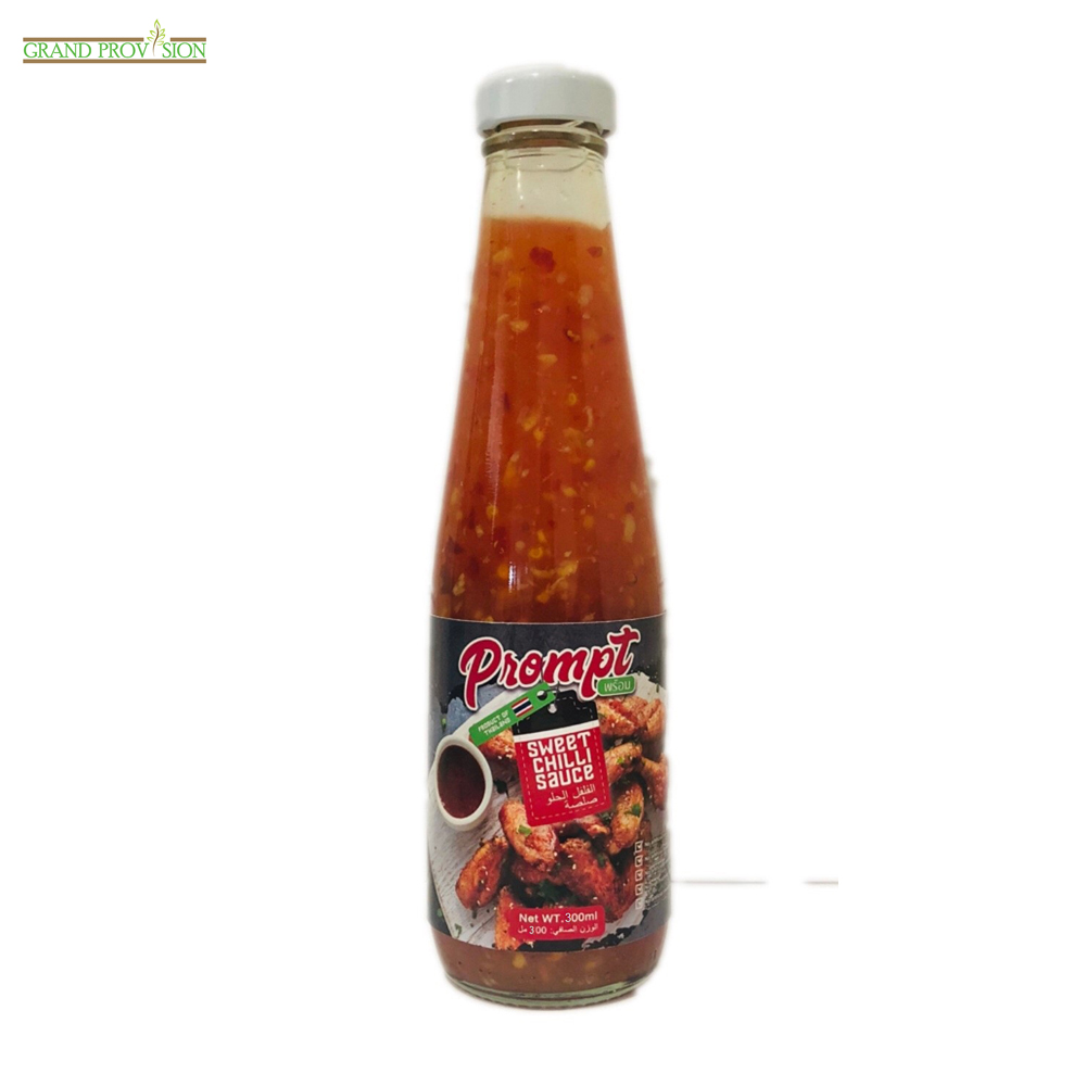 Thailand Premium Sweet Chilli Sauce 300ml Prompt Brand with GMP HACCP BRC Certified