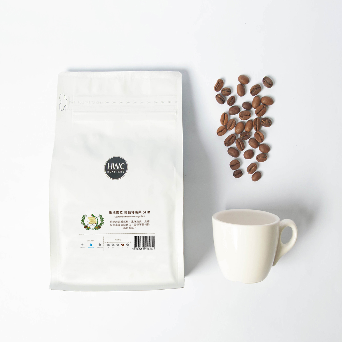 Горячая продажа Одноместный происхождение Guatemala Huehuetenango SHB жареный кофе в зернах