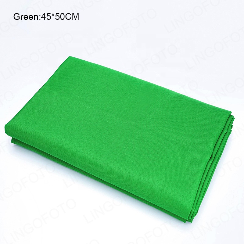 Smooth Green Screen Chroma Key Background Green White Black Backdrop for Photo Studio AH1005a