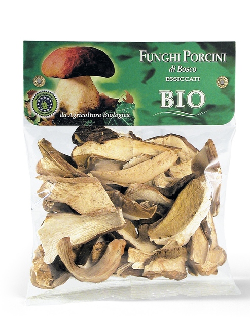 PORCINI-органические сушеные грибы PORCINI Премиум-качества Сделано в Италии 20 г для экспорта диких 0,02 КГ сушеных плодов, коричневые плоды