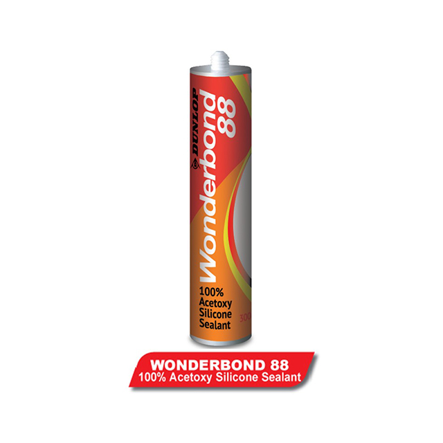 Силиконовый уксусный герметик Dunlop Wonderbond 88