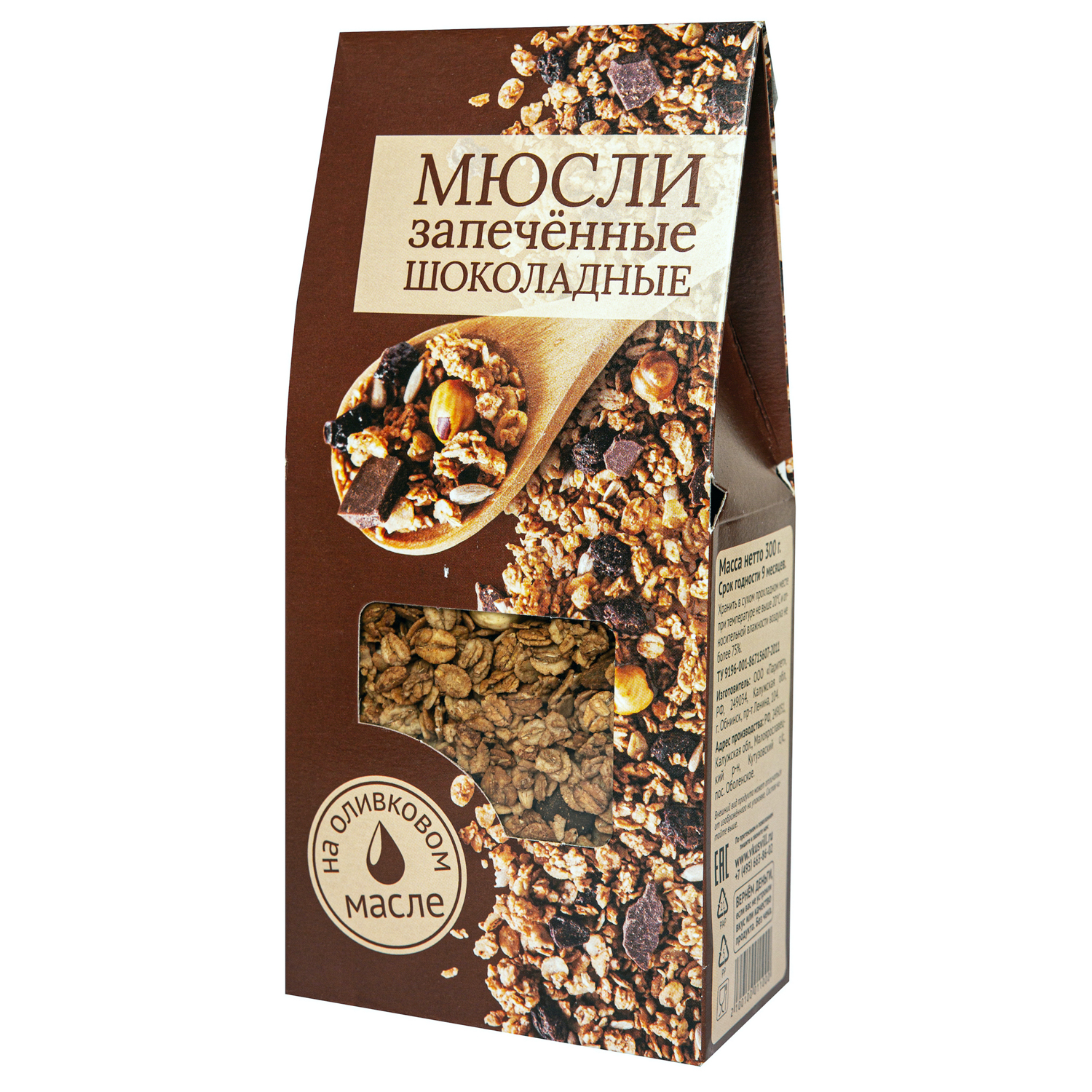 Шоколадный мусли