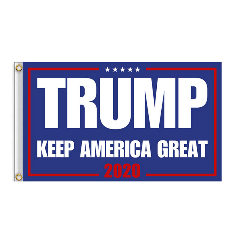 90*150 средства ухода за кожей стоп Дональд Трамп флаг-Трамп 2020 держать America Great! -Сделайте Америку еще раз великолепной-баннер на открытом воздухе в помещении