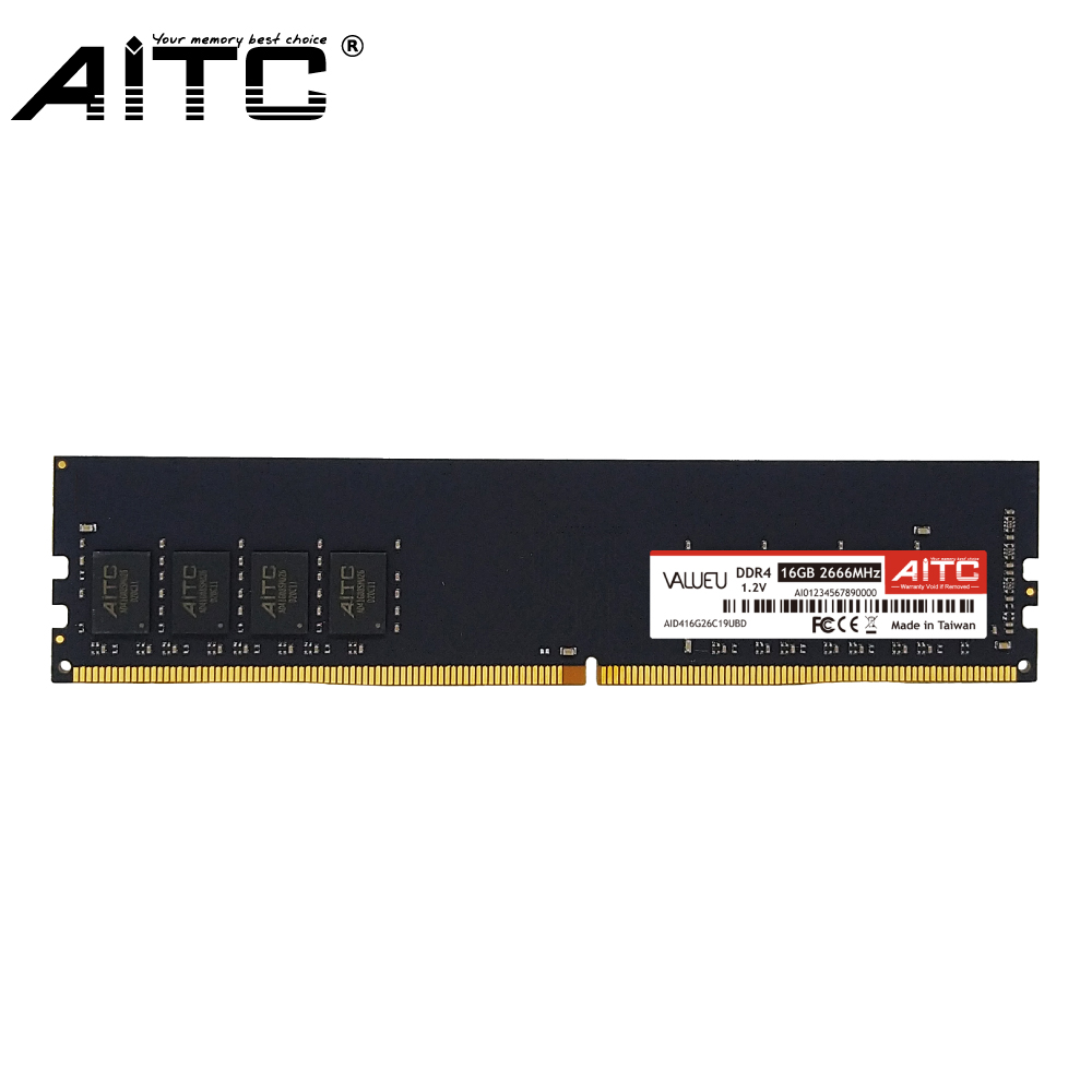 Черная печатная плата 16 Гб PC4 21300 ram ddr 4 память для настольного компьютера