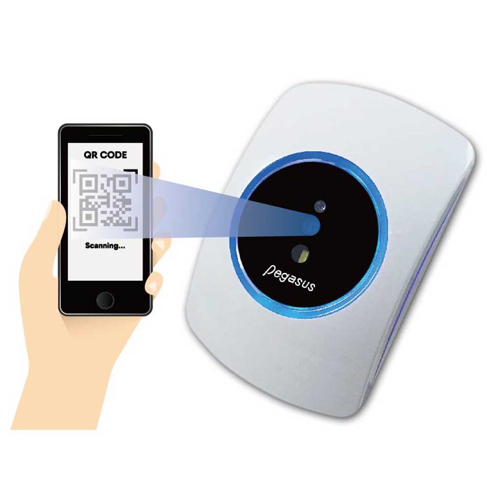 ISO14443A Бесконтактный qr-код (штрих-код) и RFID считыватель 125 кГц Wiegand 26 и 34 считыватель контроля доступа