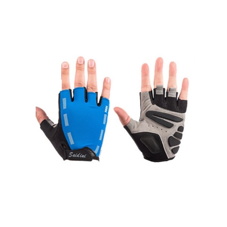 New Soft Half Finger Gloves Outdoor Sports Bicycle Cycling Gym Gloves