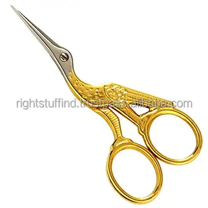 Professional Finger Toe Nail Scissors CURVED ARROW Steel Manicure Cuticle NAIL