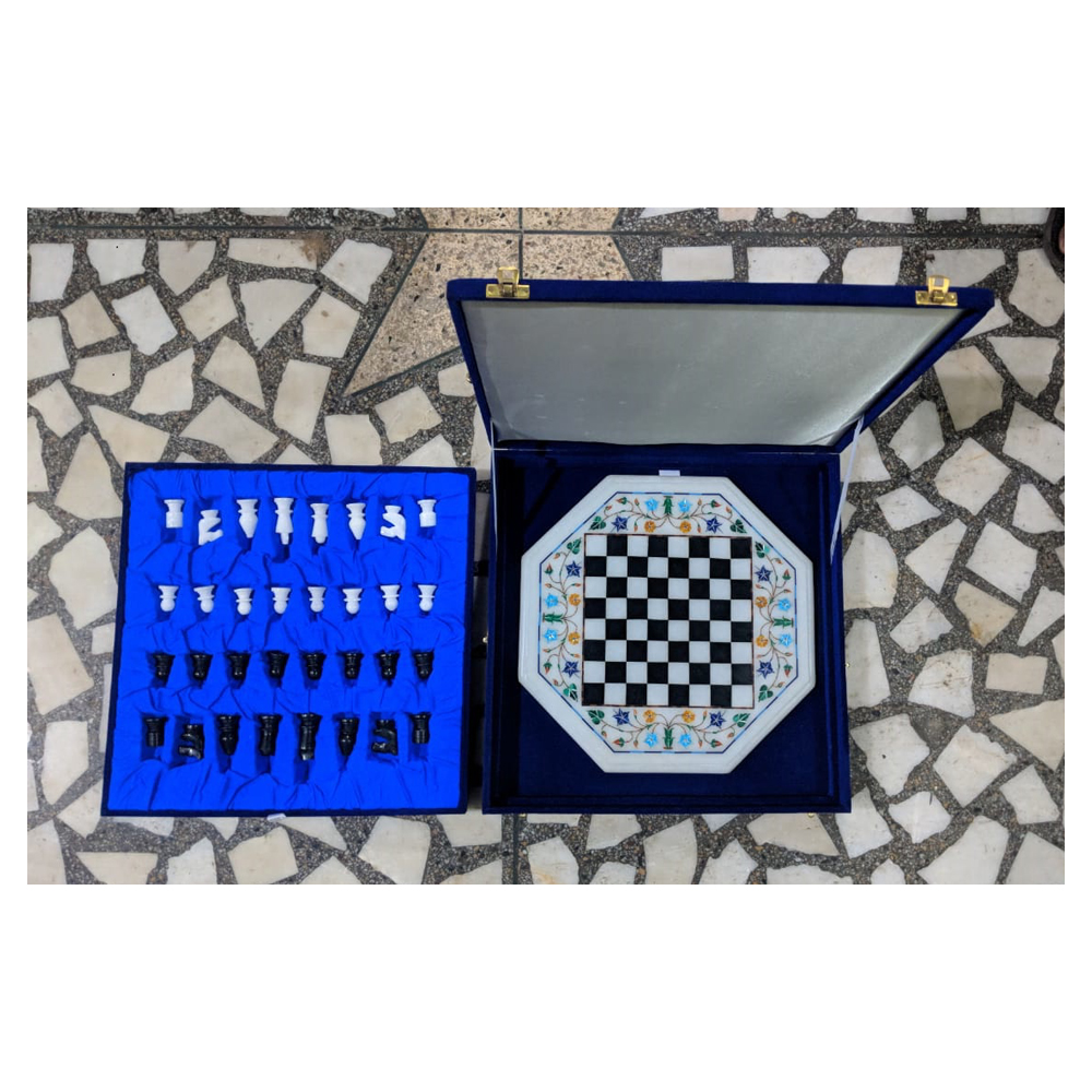 Эксклюзивная Мраморная Великолепная Шахматная настольная игра ручной работы
