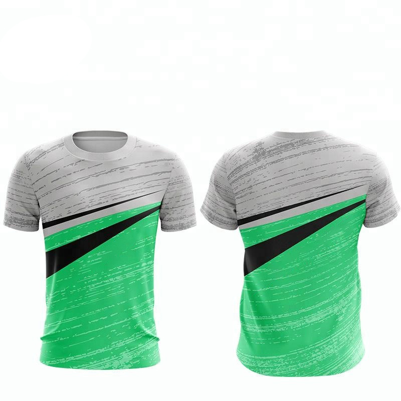 2 Toned Fashion Design Sublimated Sport T Shirts Gym Style For Unisex