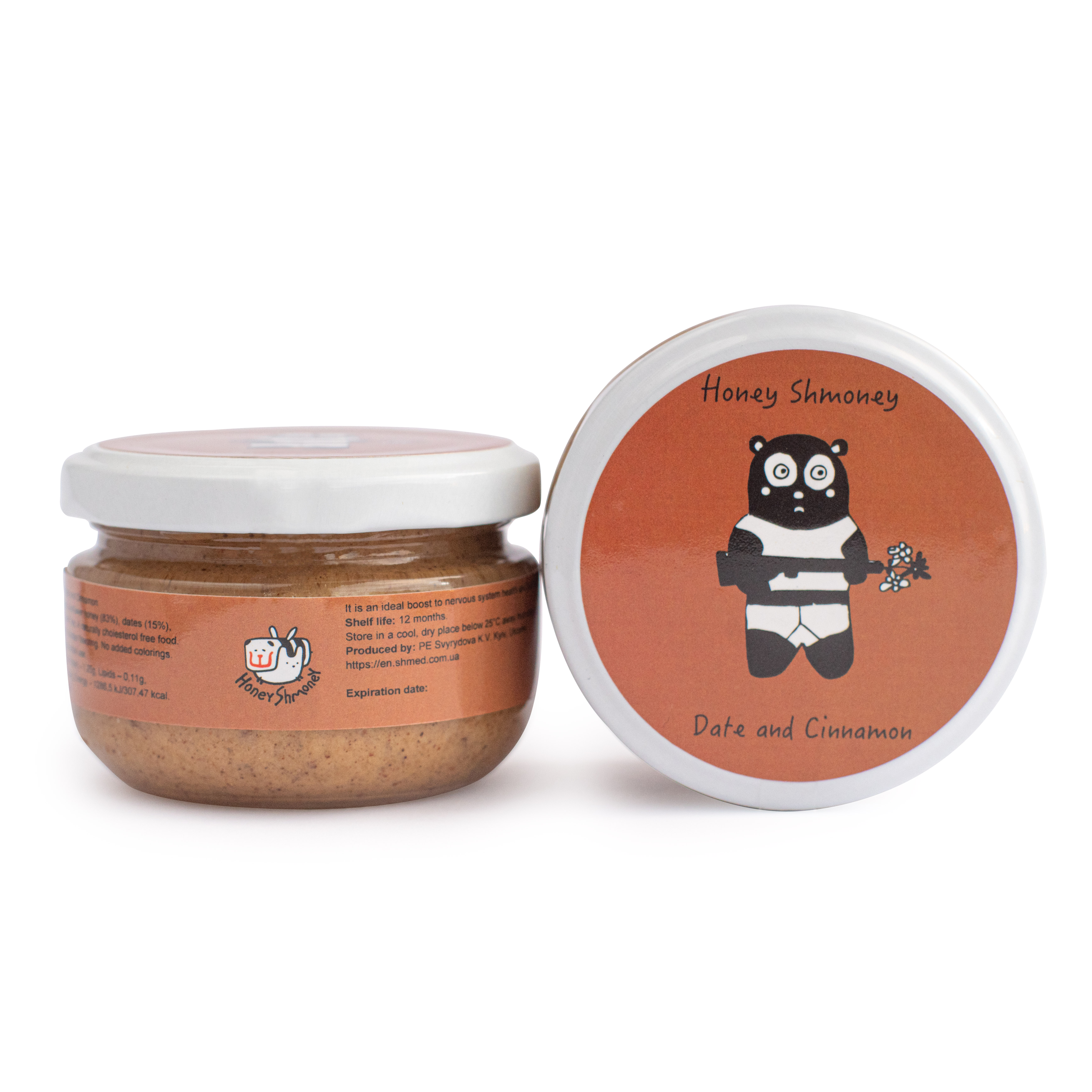 Date and Cinnamon creamy honey syrup