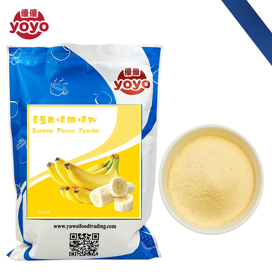 Banana Fruit Flavor Milk Tea Drinks Powder Taiwan