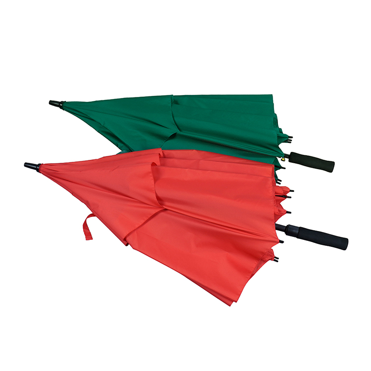 62" arc vemted uv golf umbrella gift pack with umbrella grass high quality frames umbrella
