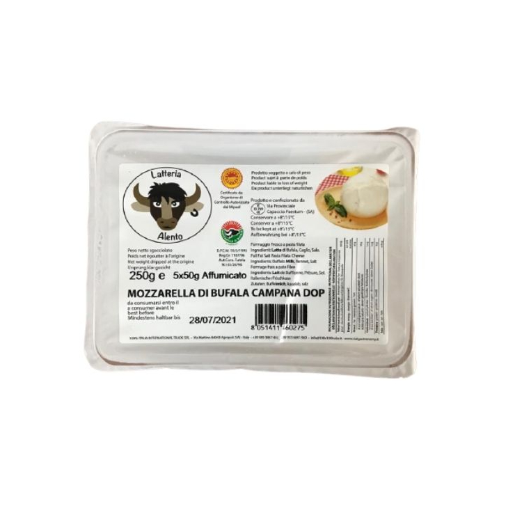 Сделано в Италии, копченый буйвол MOZZARELLA DOP 250 г, Из колокольни, свежий сыр