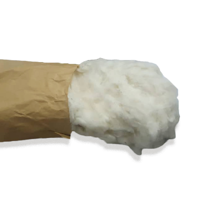 Raw cotton natural color,