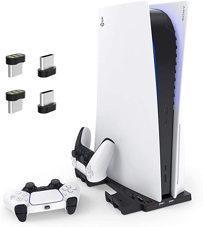 Ps5 контроллер DOBE совершенно новый PS5 контроллер зарядное устройство Двойная зарядка док-станция P5 Playstation 5 геймпад джойстик зарядная док-станция