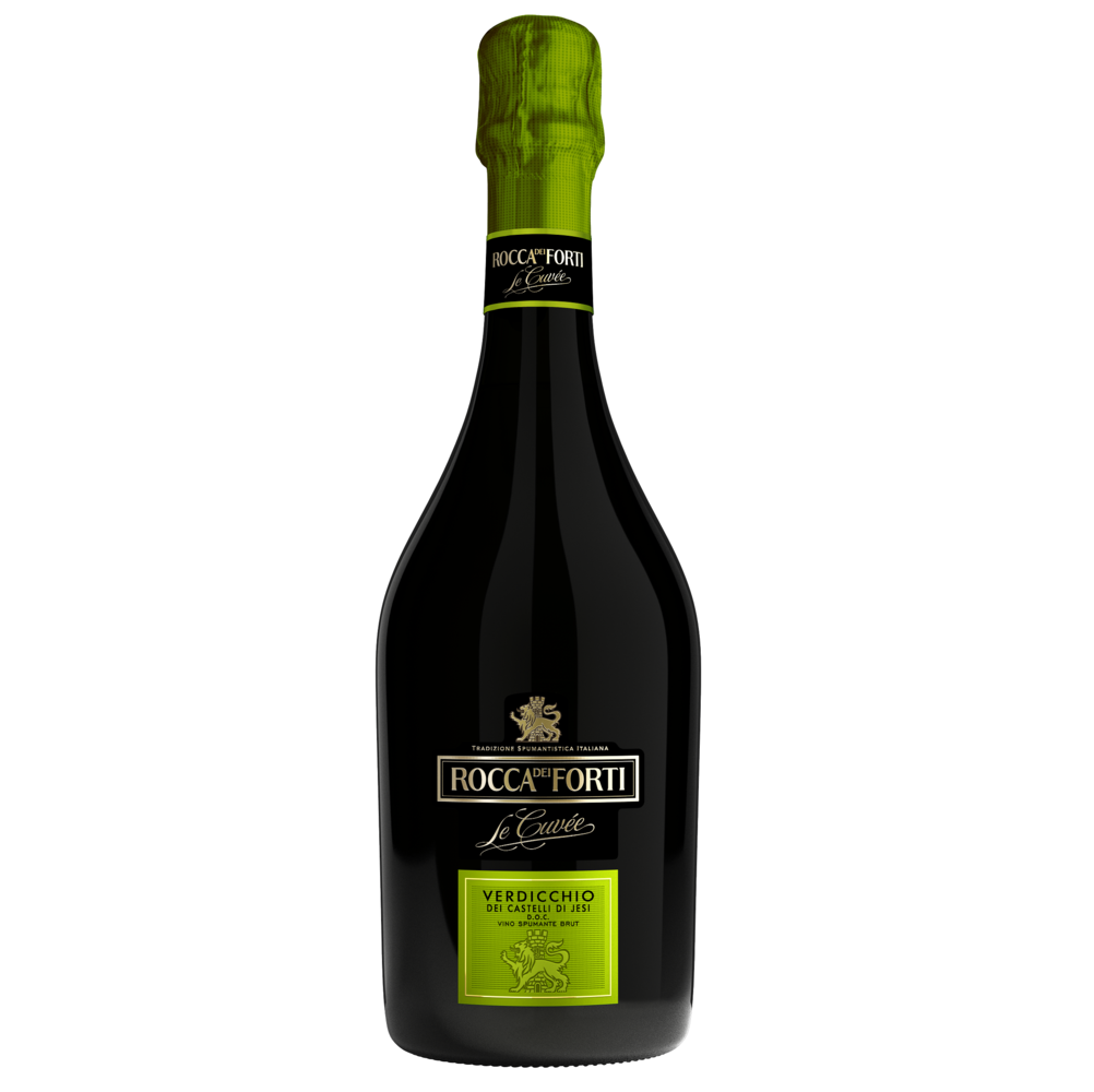 Сделано в Италии Rocca dei Forti verdicchiо D.O.C. Brut 750 мл игристое вино