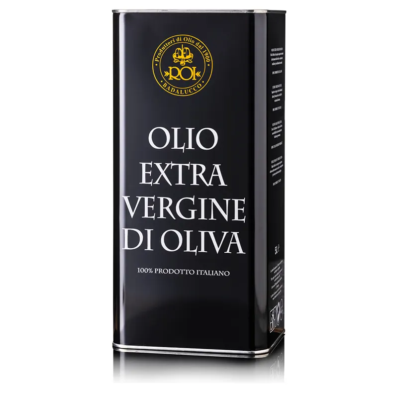 High Quality Italian Extra Virgin Olive Oil Mosto 5 Liters Can