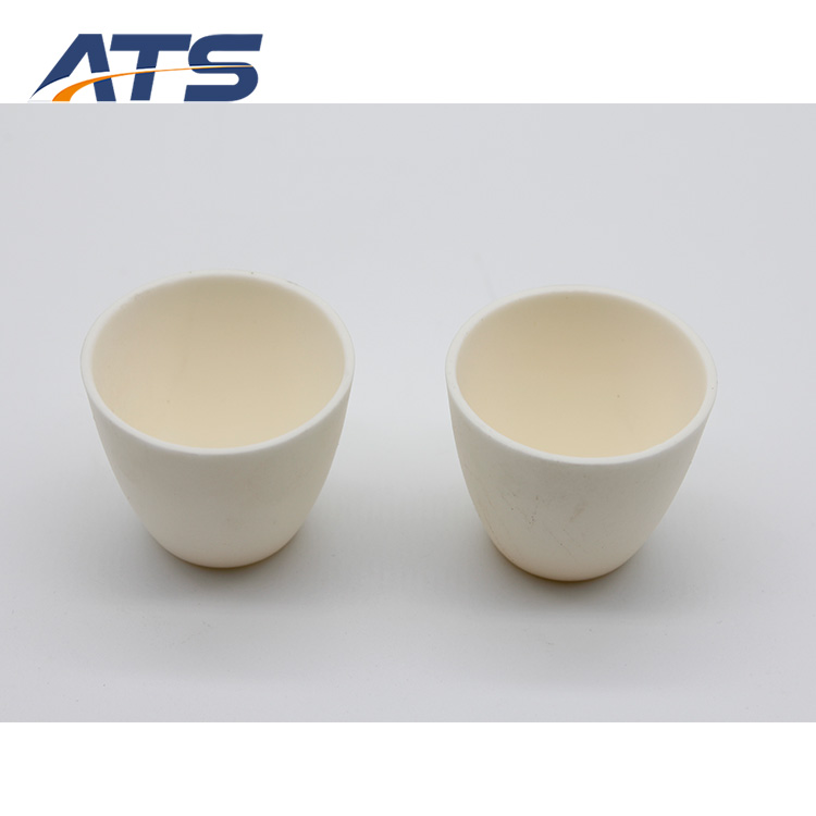 cheap and fine Al2O3 boat / alumina ceramic small crucibles