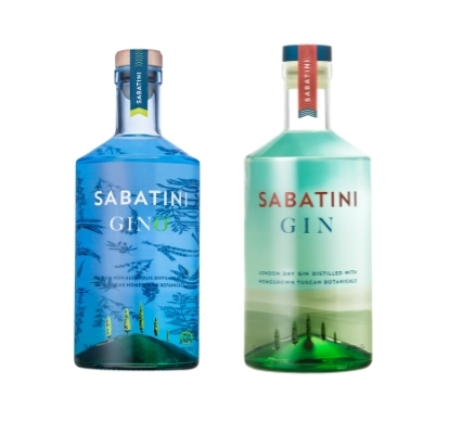 Combo High Quality Tuscan spirits Sabatini Gin - Sabatini Gino 70 cl - Made in Italy