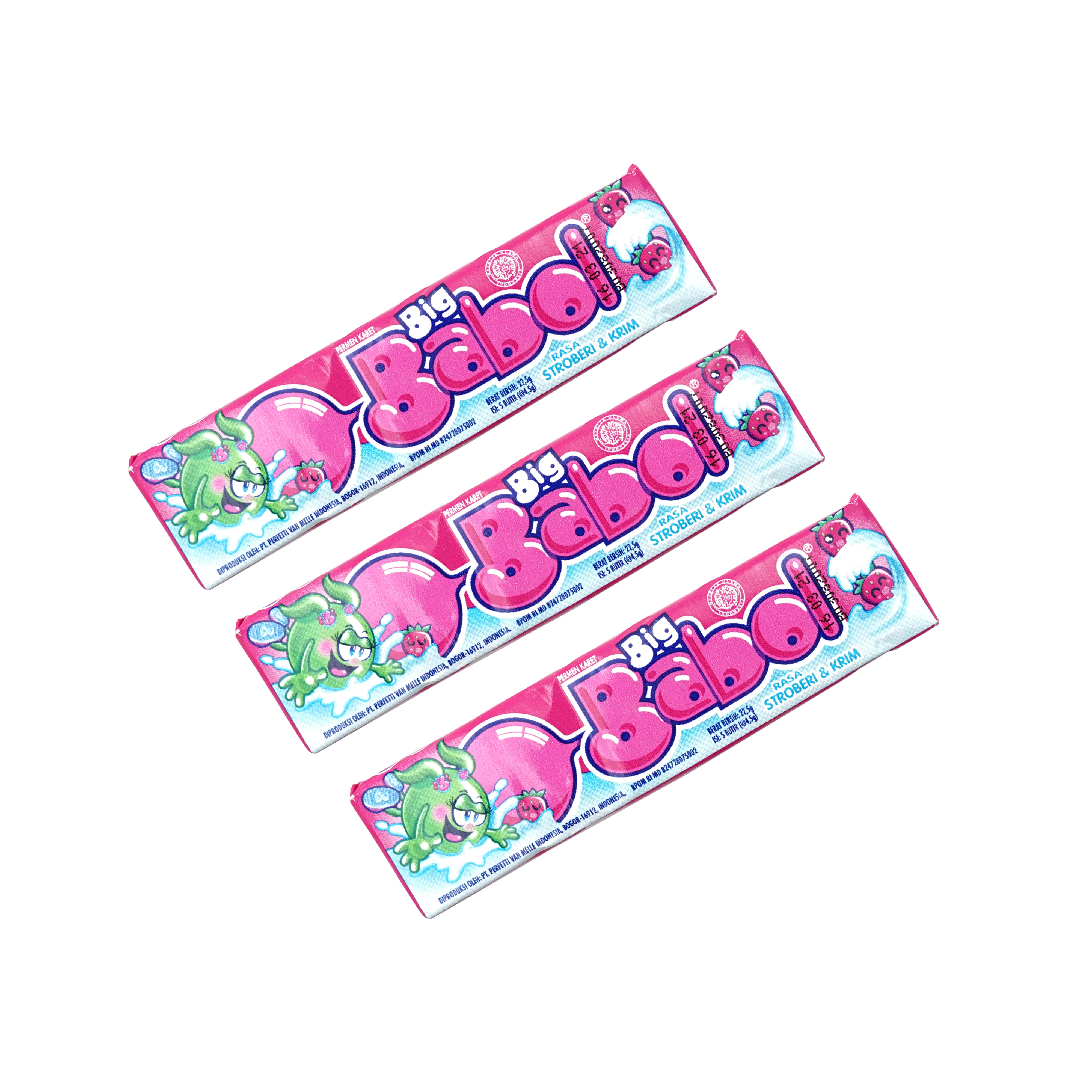 Cheap Price Chewing Gum Big Babol Stick 22.5 gr with Strawberry Variant For adults