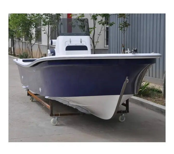 Liya 5.8m panga boat fiberglass hull material hard tops fishing boat for sale