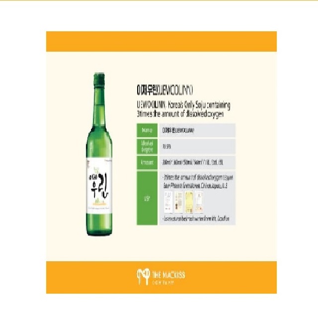 Best seller alcoholic beverages wholesale soju korean liquor