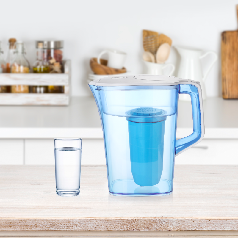 Бытовой 3.5L питьевой воды фильтр для воды кувшин очиститель воды 4-х слойный фильтр слабой воды для уменьшения хлора свинца