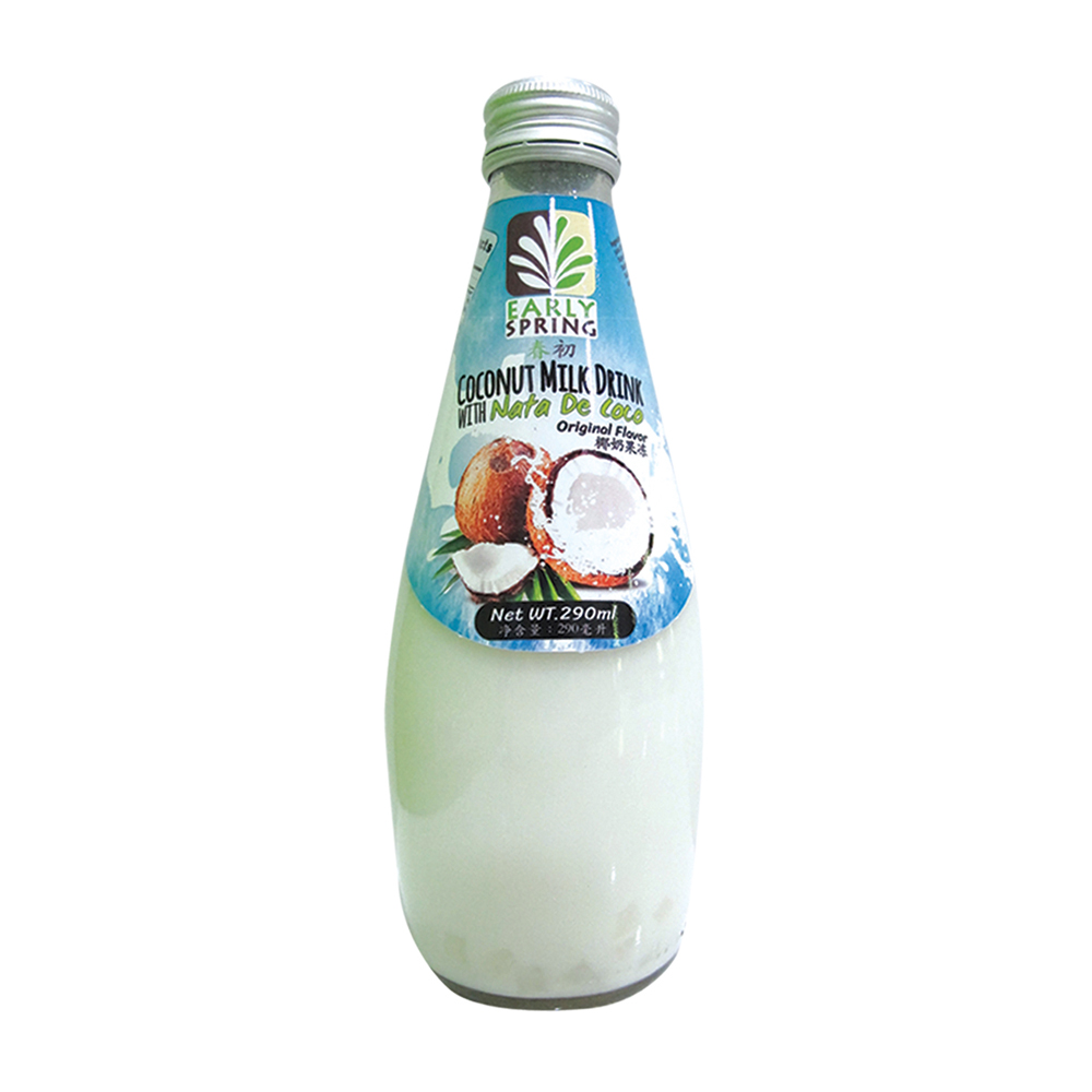 Освежающий кокосовый молочный напиток с оригинальным вкусом Nata De Coco, таиландский напиток для здорового образа жизни