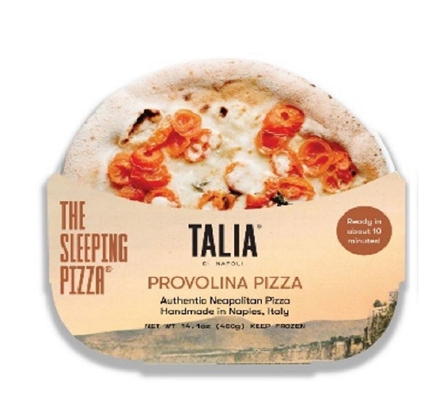 Fully Baked Frozen Handmade Mozzarella Pizza100% Natural No preservatives No additives No GMOs