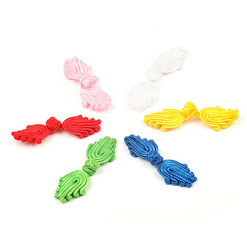 Factory supply classic cheongsam handmade any shape sewing closure chinese knot buttons