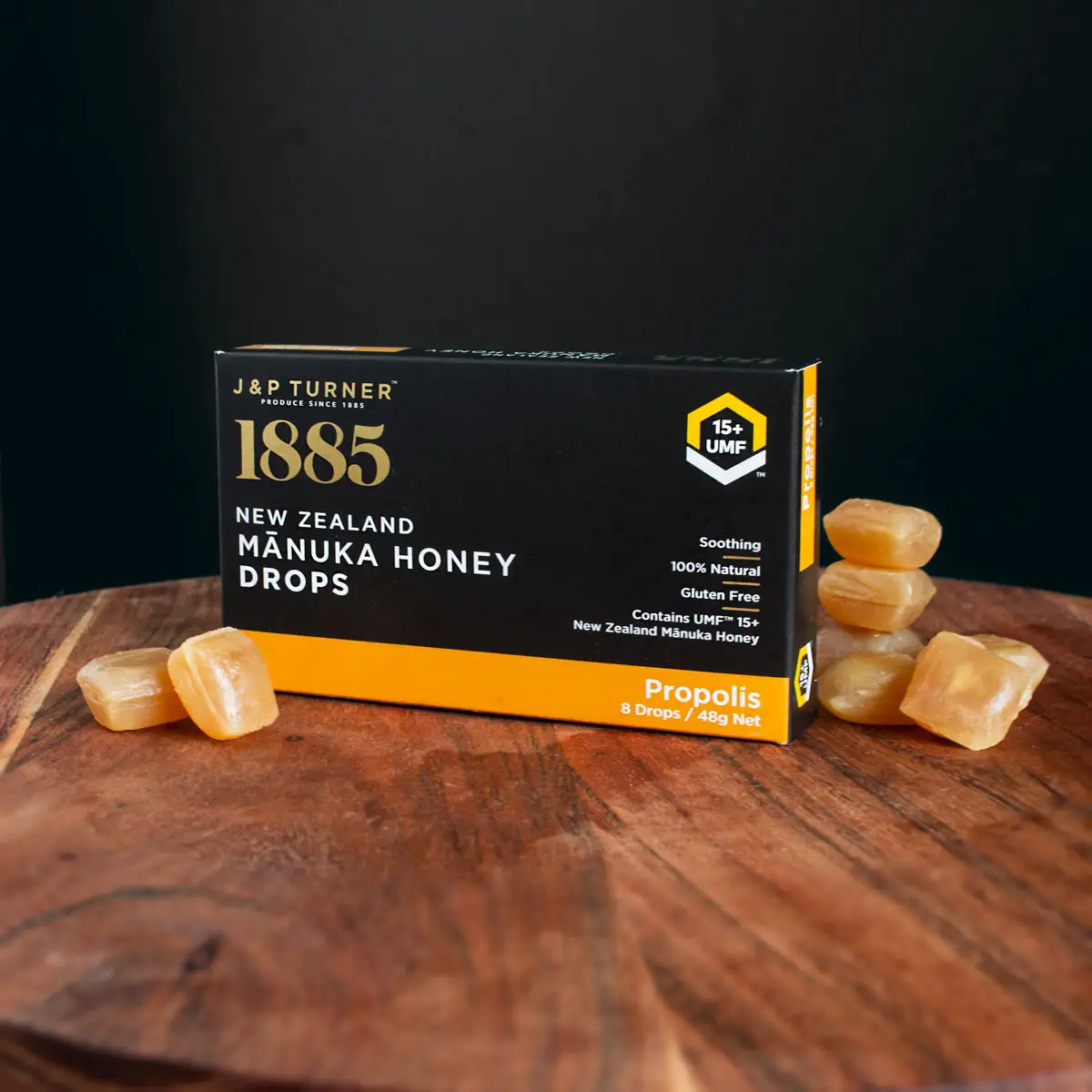 Manuka Honey Drops Propolis UMF 15+ New Zealand Made 100% Natural Soothing Lozenges Candy