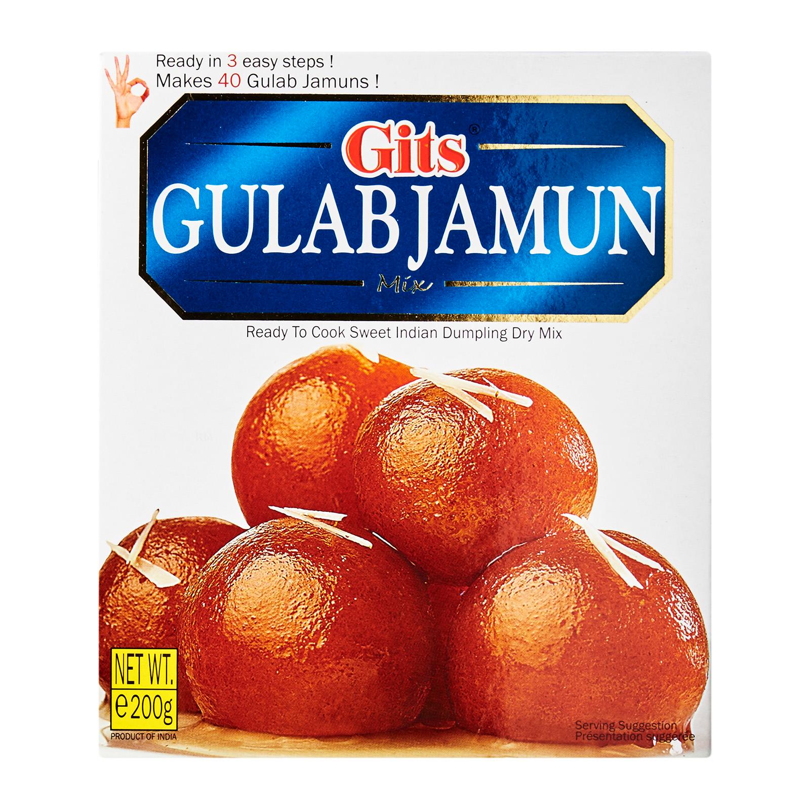 Бренд Dashmesh Индия Сладкая еда GITS GULAB JAMUN MIX 200GM