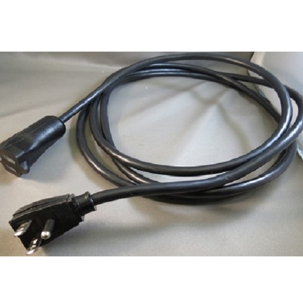 CORD POWER 108IN 16-3GAUGE W/90 DEGREE MALE & STRAIGHT FEMALE PLUG
