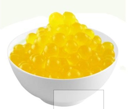 Pineapple Flavored Fruit popping boba from Taiwan 3.2kg