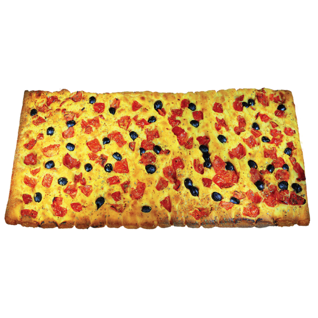 Italian Quality Gourmet Baked Extra Virgin Oil 1,6 kg Frozen Focaccia Bakery For Supplier