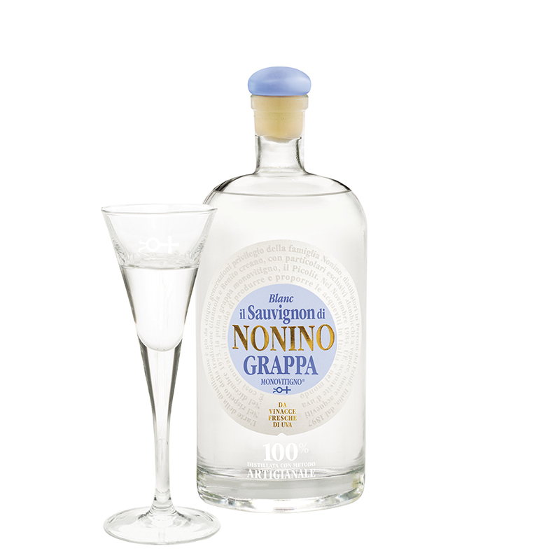 Итальянское белое виски высокого качества OEM Grappa Nonino Monovitigno Sauvignon Blanc 500 мл