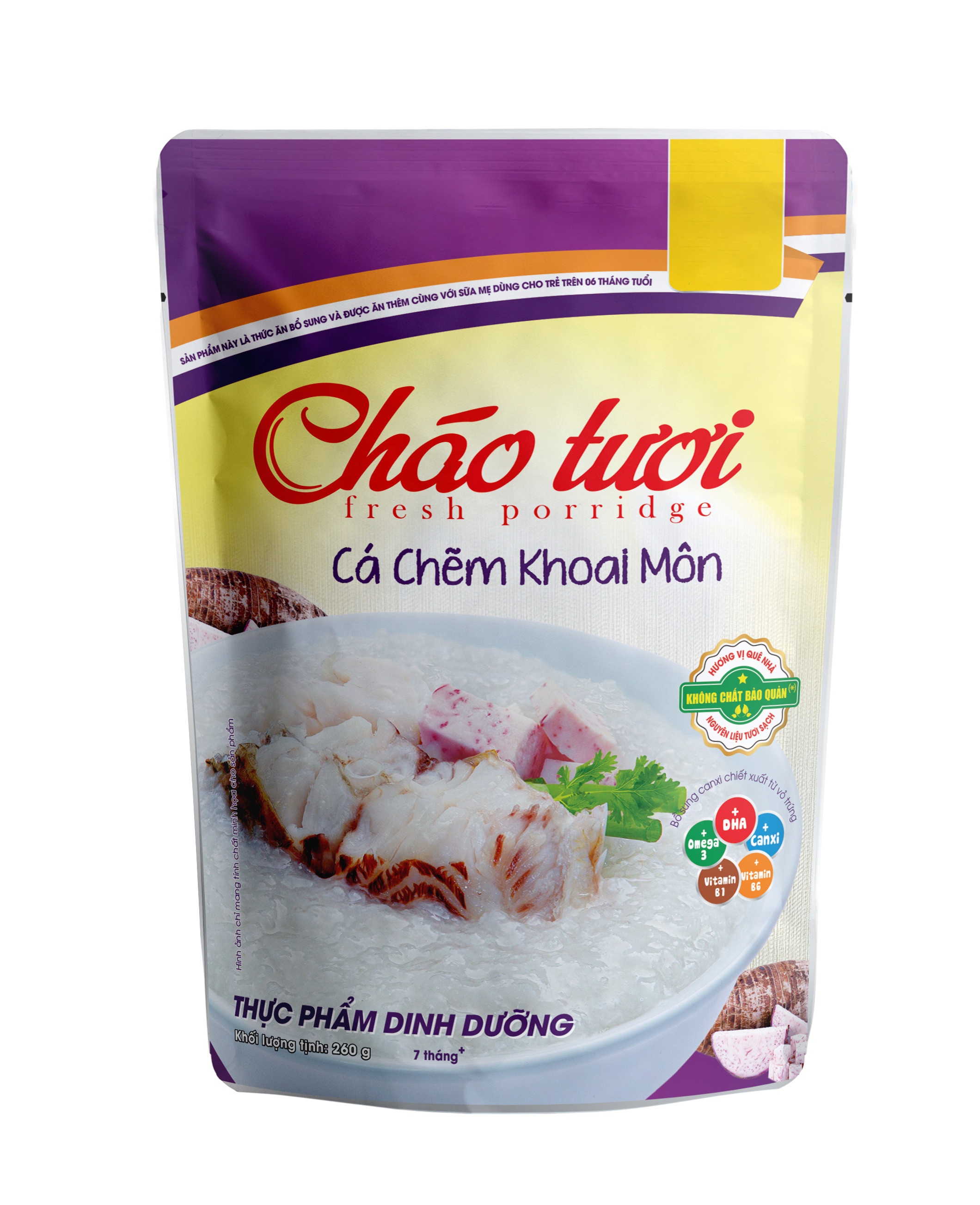 Готовая к употреблению каша из риса Seabass и Taro, мгновенная каша из Вьетнама, лучший поставщик, свяжитесь с нами по лучшей цене