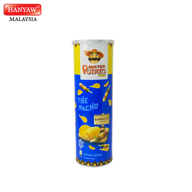 [Malaysia] Fast Shipping + Halal Certified Mister Potato Crisps BBQ Chips ( 14 Tins x 160g / Ctn)