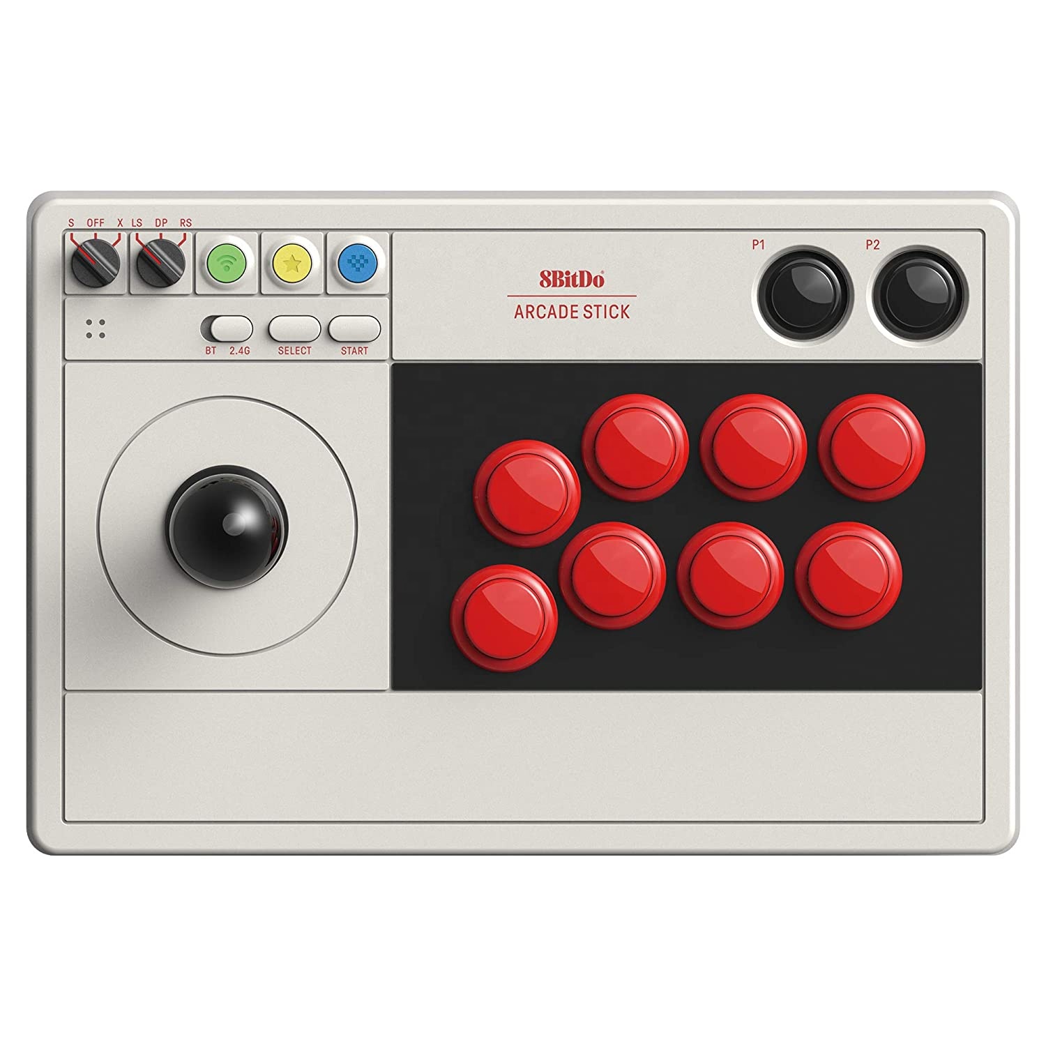 Оптовая продажа ретро 8bitdo беспроводной и 2,4G версия джойстик V3 аркадная игра Стик для переключатель & окна и паровой геймпад