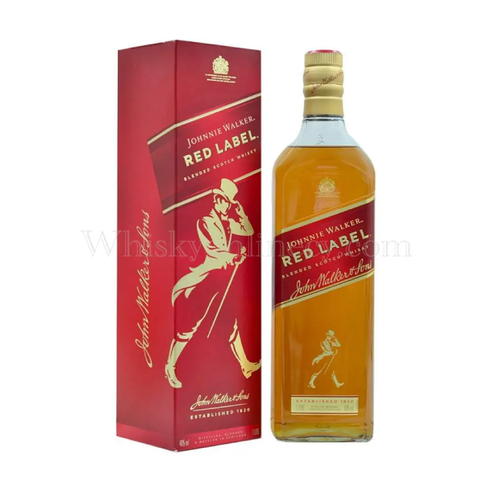 Hot Products Classic Blended Surprisingly Rich Aromatic Nose Jhony Walk Whisky Red Label 1L 40% Alcohol