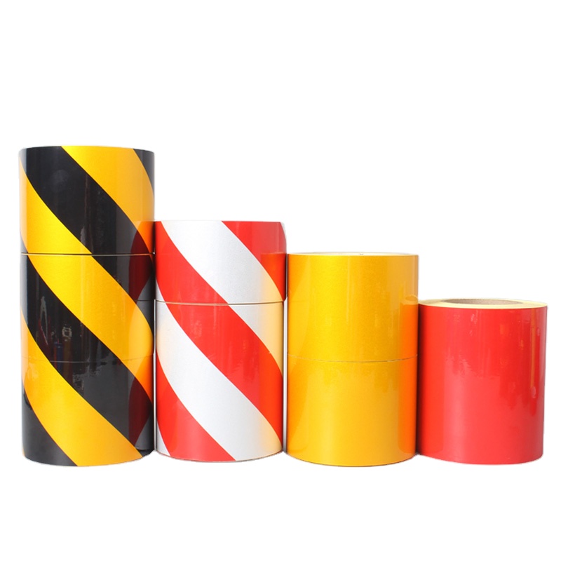 Custom made Reflective Traffic safety tape underground Warning marking Sticker caution Reflective Tape